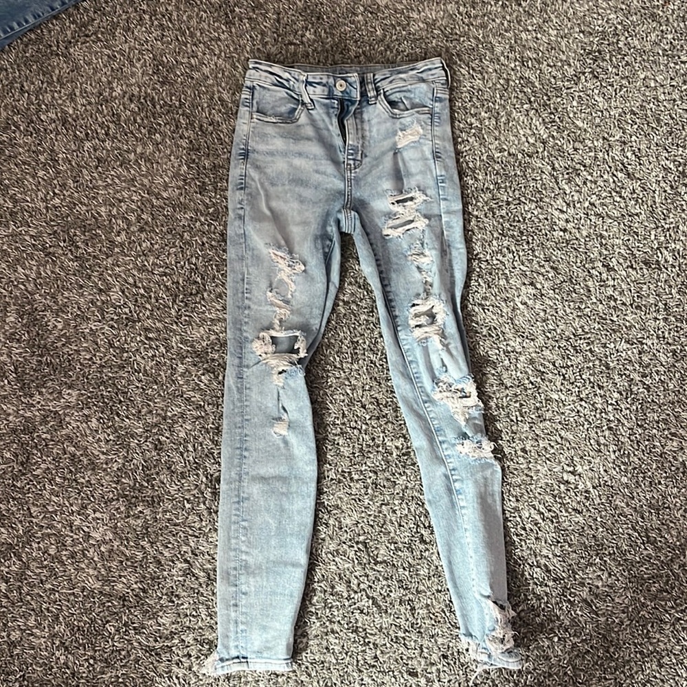 american eagle next level stretch skinny jeans